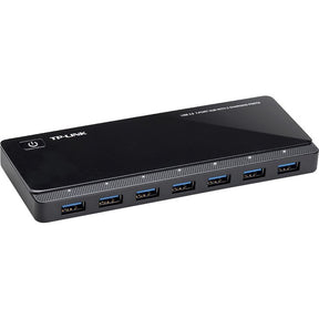 TP-Link UH720 - Powered USB Hub 3.0 with 7 USB 3.0 Data Ports and 2 Smart Charging USB Ports — UH720