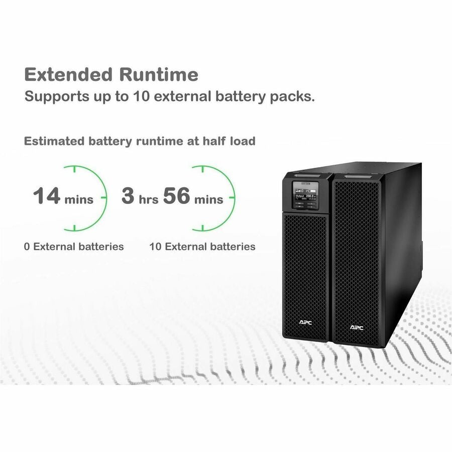 APC by Schneider Electric Smart-UPS SRT 8000VA 208V — SRT8KXLT