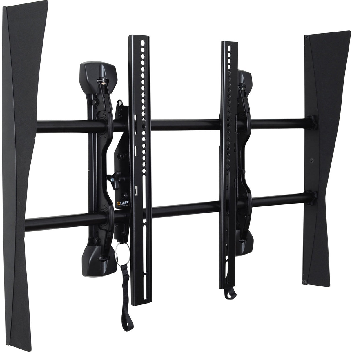 Chief Fusion Side Cover Accessory - For Wall Mounts - Black — FCA106
