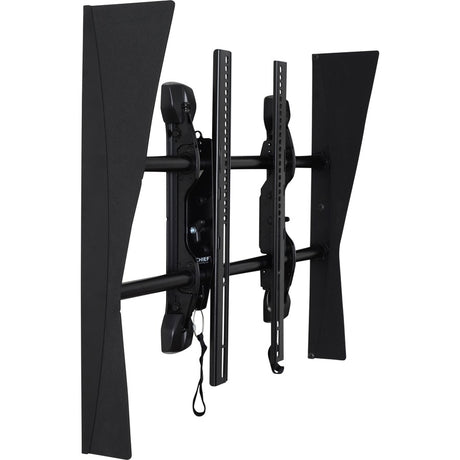Chief Fusion Side Cover Accessory - For Wall Mounts - Black — FCA106