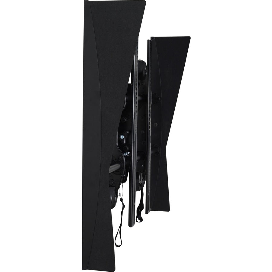 Chief Fusion Side Cover Accessory - For Wall Mounts - Black — FCA106
