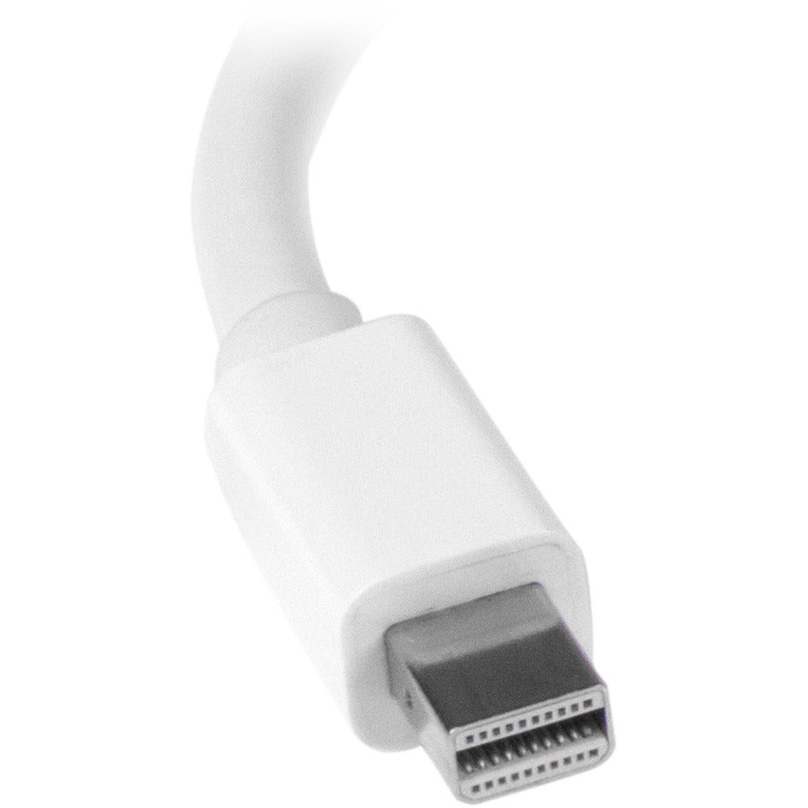 StarTech.com Travel A/V Adapter - 2-in-1 Mini DisplayPort to HDMI or VGA Converter - White — MDP2HDVGAW