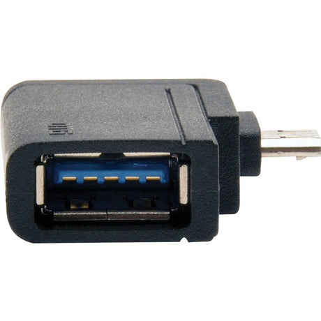 Tripp Lite by Eaton 2-in-1 OTG Adapter, USB 3.0 Micro B Male and USB 2.0 Micro B Male to USB A Female — U053-000-OTG