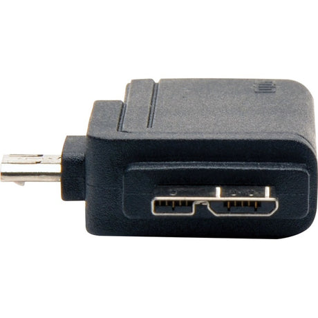 Tripp Lite by Eaton 2-in-1 OTG Adapter, USB 3.0 Micro B Male and USB 2.0 Micro B Male to USB A Female — U053-000-OTG