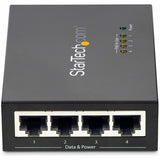 StarTech.com 4 Port Gigabit Midspan - PoE+ Injector - 802.3at and 802.3af — POEINJ4G