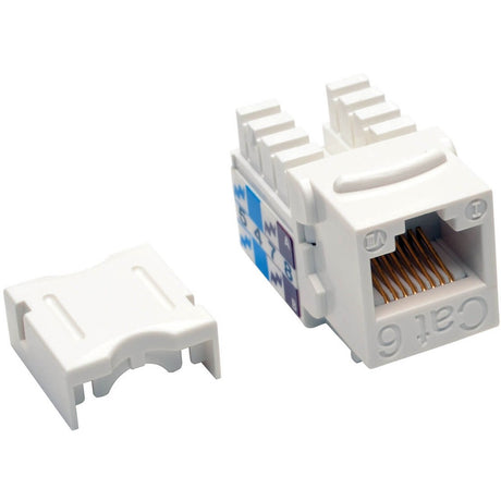 Eaton Tripp Lite Series Cat6/Cat5e 110 Style Punch Down Keystone Jack - White, 25-Pack, TAA — N238-025-WH