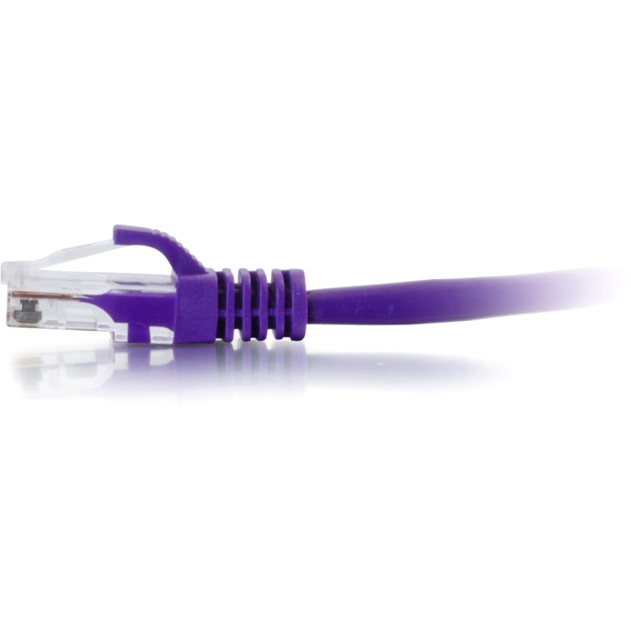 C2G-10ft Cat6 Snagless Unshielded (UTP) Network Patch Cable - Purple — 27803