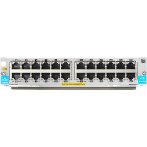 HPE 5400R 24-port 10/100/1000BASE-T PoE+ with MACsec v3 zl2 Module — J9986A
