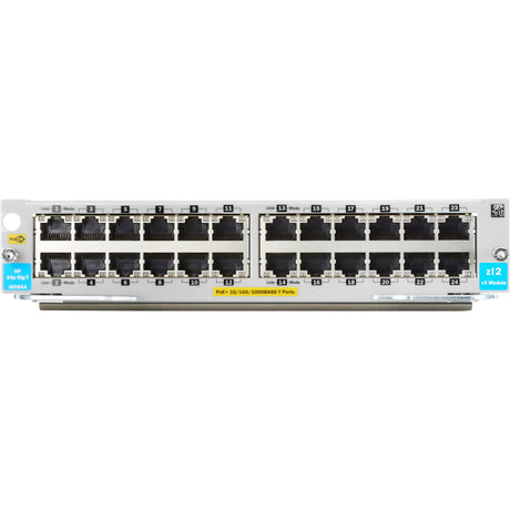 HPE 5400R 24-port 10/100/1000BASE-T PoE+ with MACsec v3 zl2 Module — J9986A