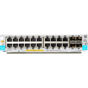 HPE 20-port 10/100/1000BASE-T PoE+ / 4-port 1G/10GbE SFP+ MACsec v3 zl2 Module — J9990A