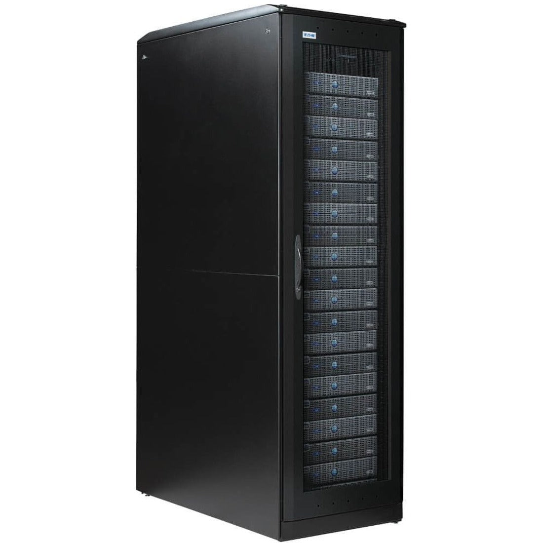 Eaton Paramount 44U Server Rack Enclosure - Wide, 42 in. Depth, Doors Included, No Side Panels, TAA — ETN-ENC443042S