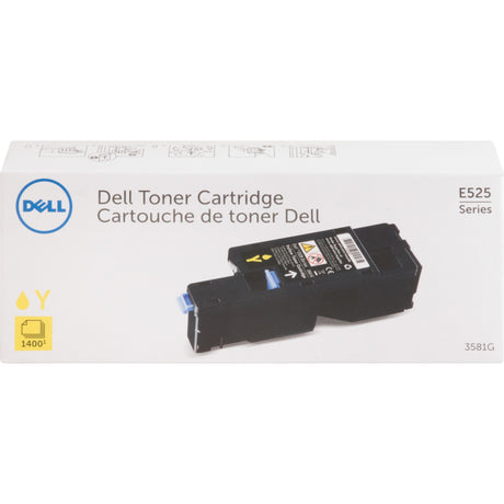 Dell Original Laser Toner Cartridge - Yellow - 1 Each — 3581G