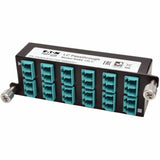 Tripp Lite by Eaton 10GbE High Density Pass-Through Cassette 12 LC Duplex Connection — N484-12LC