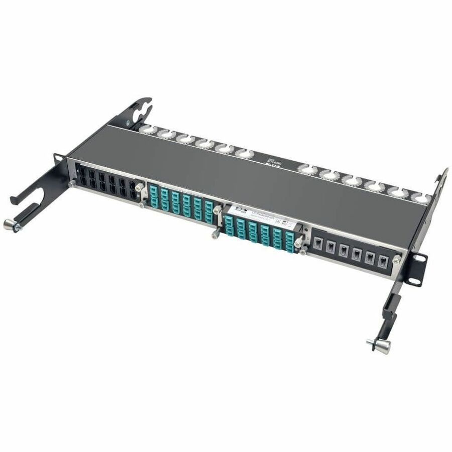 Tripp Lite by Eaton 10GbE High Density Pass-Through Cassette 12 LC Duplex Connection — N484-12LC