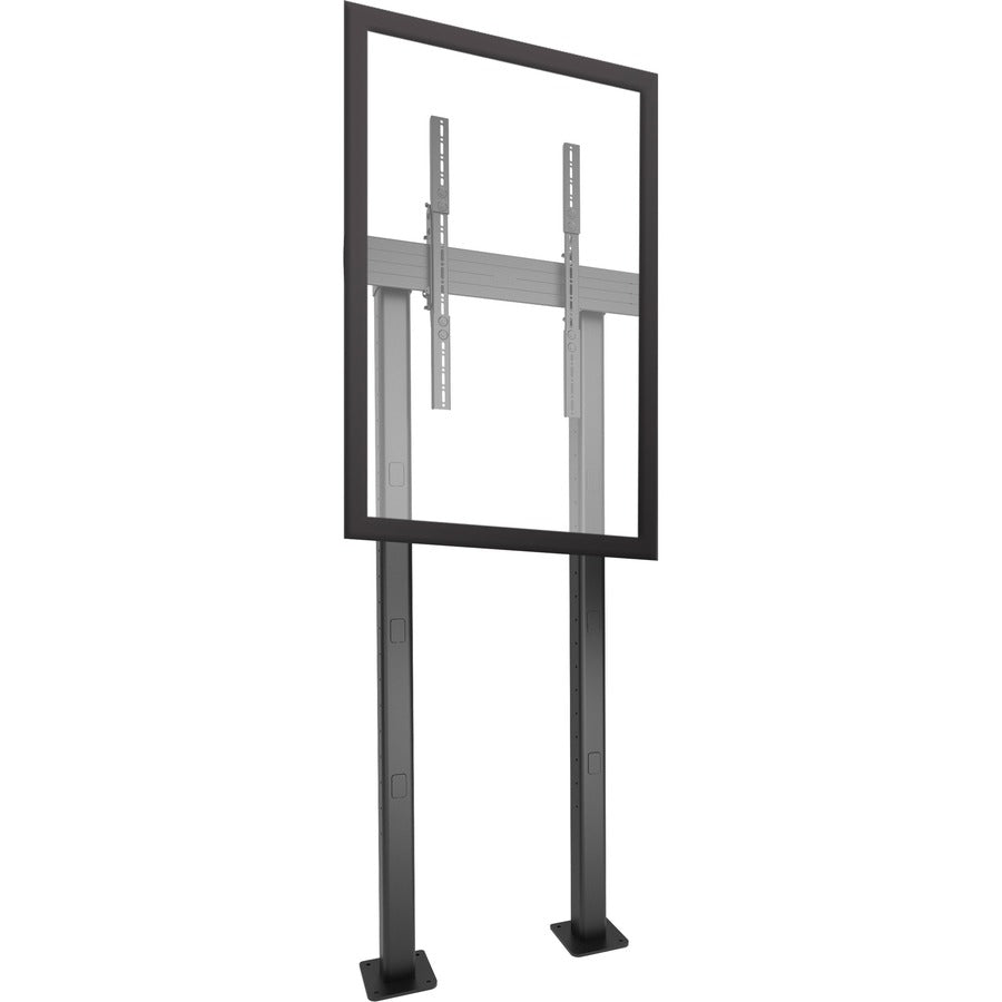 Chief Fusion Single Bolt-Down Display Mount - For Displays 42-80" - Black — XBM1UP