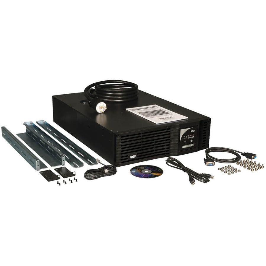 Tripp Lite by Eaton SmartPro 208 & 120V 5kVA 3.75kW Line-Interactive Sine Wave UPS, 3U, Extended Run, Network Card Options, USB, DB9 Battery Backup — SMART5000XFMRXL