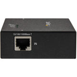 StarTech.com 1 Port Gigabit PoE+ Extender - 802.3at and 802.3af - 100 m (330 ft) - Power over Ethernet Extender - PoE Repeater Network Extender — POEEXT1GAT
