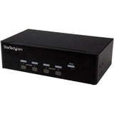 StarTech.com 4-port KVM Switch with Dual VGA and 2-port USB Hub - USB 2.0 — SV431DVGAU2A