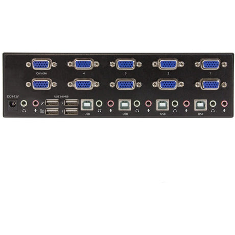 StarTech.com 4-port KVM Switch with Dual VGA and 2-port USB Hub - USB 2.0 — SV431DVGAU2A