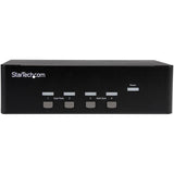StarTech.com 4-port KVM Switch with Dual VGA and 2-port USB Hub - USB 2.0 — SV431DVGAU2A