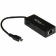 StarTech.com USB-C to Ethernet Gigabit Adapter - Thunderbolt 3 Compatible - USB Type C Network Adapter - USB-C Ethernet Adapter — US1GC301AU