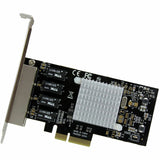 StarTech.com 4-Port Gigabit Ethernet Network Card - PCI Express, Intel I350 NIC - Quad Port PCIe Network Adapter Card w/ Intel Chip — ST4000SPEXI