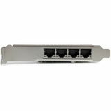 StarTech.com 4-Port Gigabit Ethernet Network Card - PCI Express, Intel I350 NIC - Quad Port PCIe Network Adapter Card w/ Intel Chip — ST4000SPEXI
