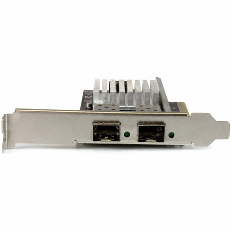 StarTech.com 10G Network Card - 2x 10G Open SFP+ Multimode LC Fiber Connector - Intel 82599 Chip - Gigabit Ethernet Card — PEX20000SFPI