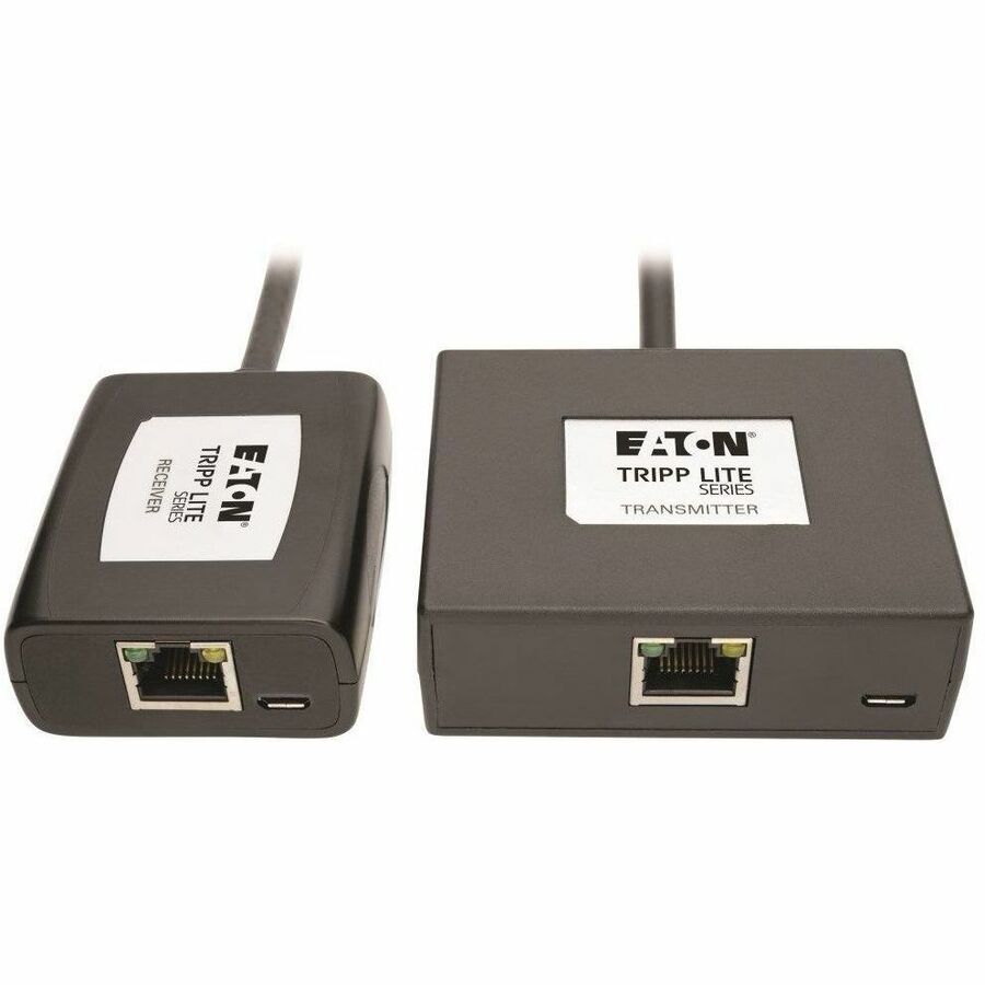 Tripp Lite by Eaton DisplayPort to HDMI over Cat5/6 Active Extender Kit, Pigtail Transmitter/Receiver for Video/Audio, 150 ft. (45 m), TAA — B150-1A1-HDMI