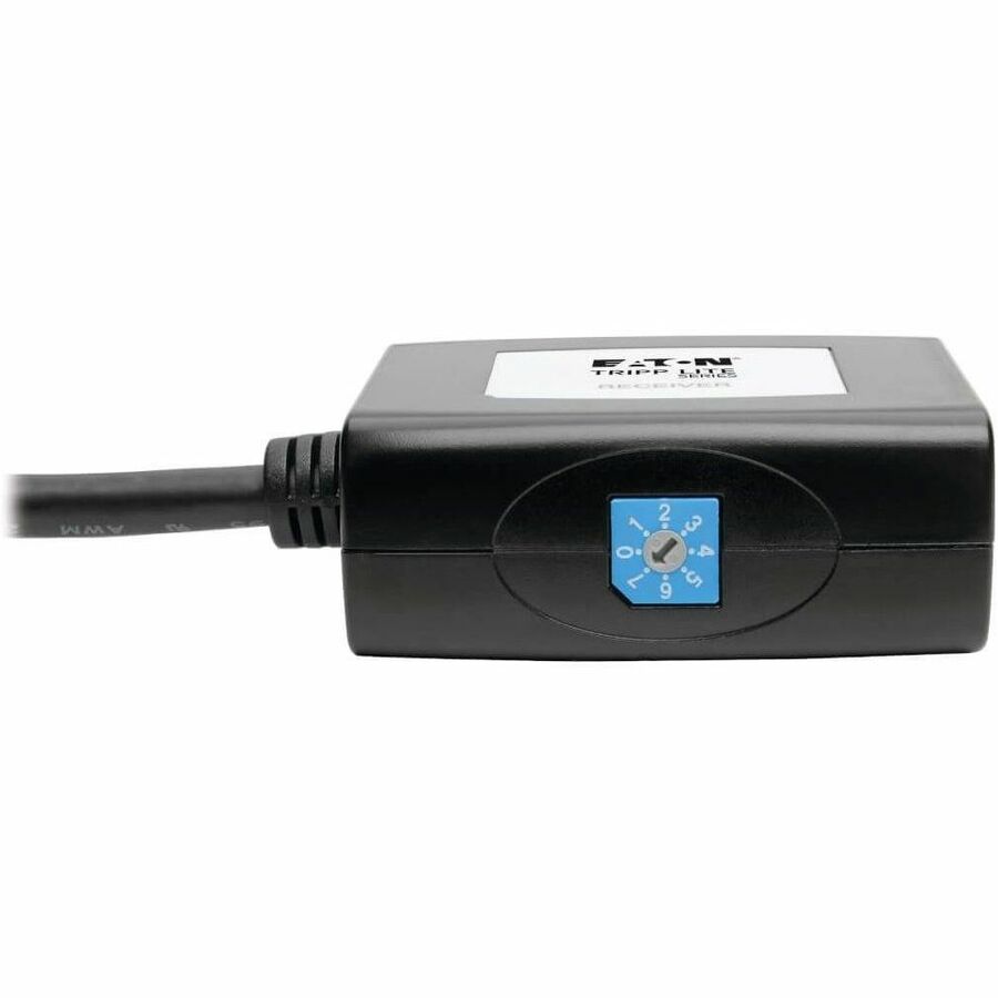 Tripp Lite by Eaton DisplayPort to HDMI over Cat5/6 Active Extender Kit, Pigtail Transmitter/Receiver for Video/Audio, 150 ft. (45 m), TAA — B150-1A1-HDMI