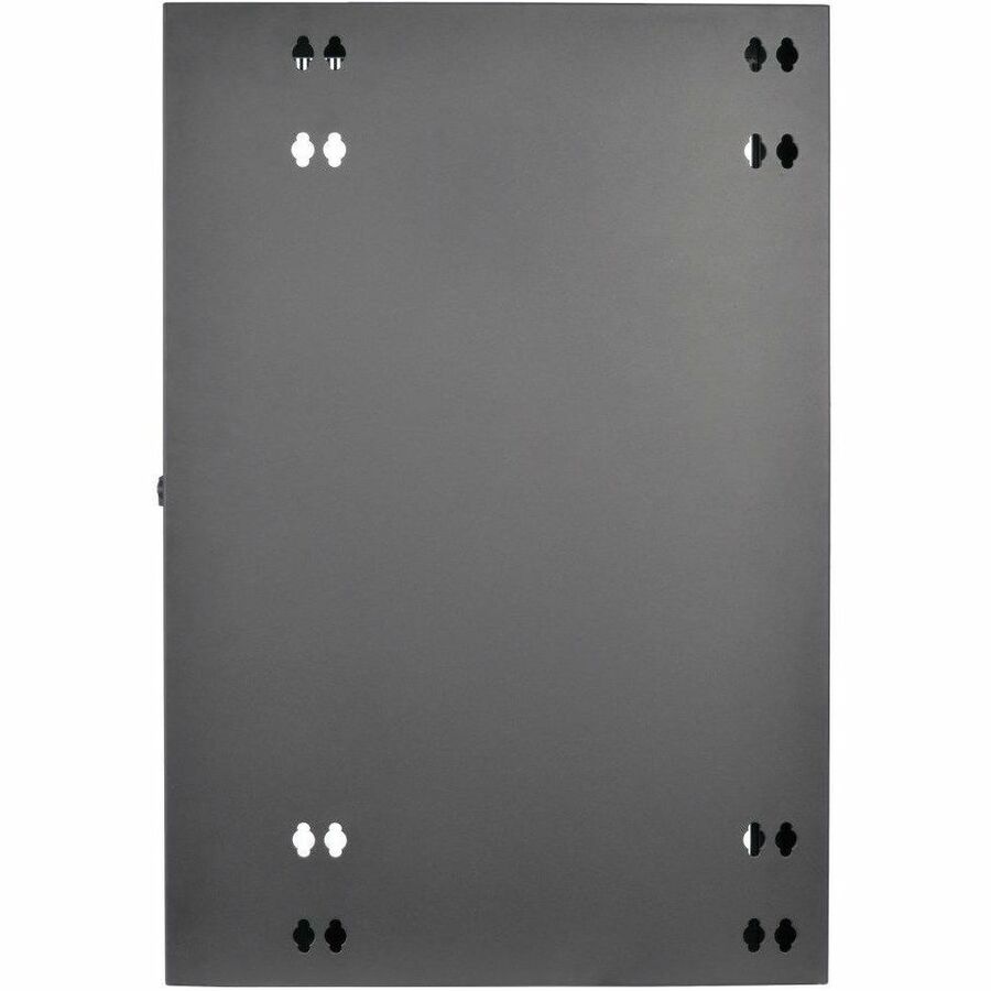 Tripp Lite SmartRack 18U Low-Profile Patch-Depth Wall-Mount Half-Height Rack Enclosure Clear Acrylic Window Hinged Back — SRW18US13G