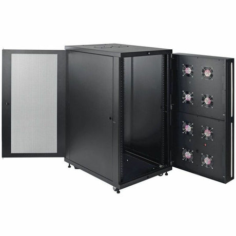 Tripp Lite by Eaton SmartRack 24U Standard-Depth Half-Height Rack Enclosure for Harsh Environments — SR24UBFFD