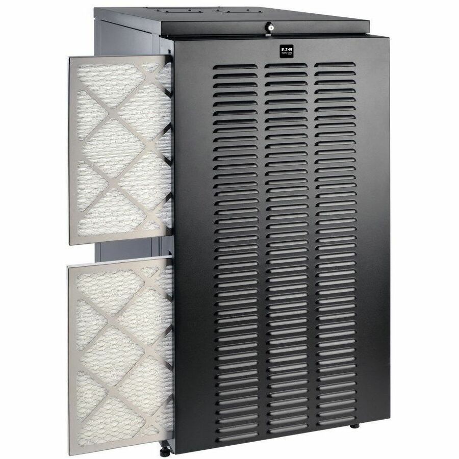 Tripp Lite by Eaton SmartRack 24U Standard-Depth Half-Height Rack Enclosure for Harsh Environments — SR24UBFFD
