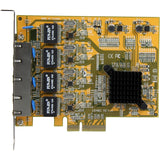 StarTech.com 4-Port PCI Express Gigabit Network Adapter Card - Quad-Port PCIe Gigabit NIC — ST1000SPEX43