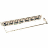 Eaton Tripp Lite Series 48-Port 1U Rack-Mount STP Shielded Cat6a Feedthrough Patch Panel, RJ45 Ethernet, TAA — N254-048-SH-6A