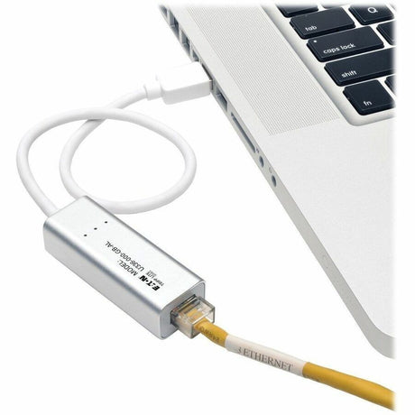 Eaton Tripp Lite Series USB 3.0 SuperSpeed to Gigabit Ethernet NIC Network Adapter, 10/100/1000, Plug and Play, Aluminum — U336-000-GB-AL