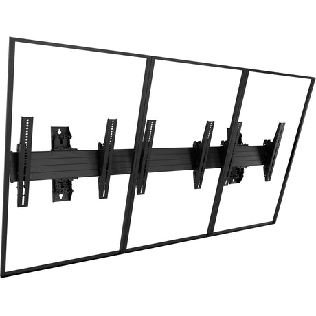 Chief Fusion LWM3X1UP Wall Mount for Menu Board - Black — LWM3X1UP