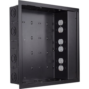 Chief Proximity In-Wall Storage Box for AV Components - Black — PAC526FBP6