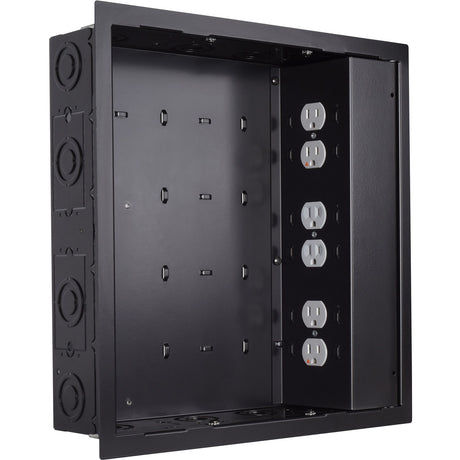 Chief Proximity In-Wall Storage Box for AV Components - Black — PAC526FBP6