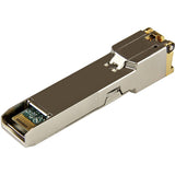 StarTech.com Cisco GLC-T Compatible SFP Module - 1000BASE-T - 1GE Gigabit Ethernet SFP SFP to RJ45 Cat6/Cat5e Transceiver - 100m — GLCTST