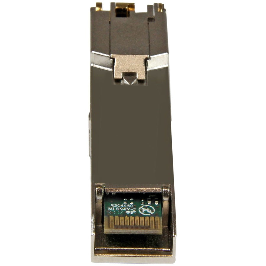 StarTech.com Cisco GLC-T Compatible SFP Module - 1000BASE-T - 1GE Gigabit Ethernet SFP SFP to RJ45 Cat6/Cat5e Transceiver - 100m — GLCTST