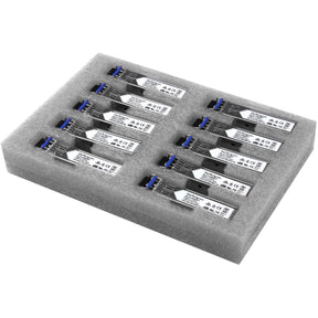 StarTech.com Cisco GLC-LH-SMD Compatible SFP Module 10 Pack - 1000BASE-LX/LH 1GbE Gigabit Ethernet Single Mode Fiber SMF Optic Transceiver — GLCLHSMD10ST