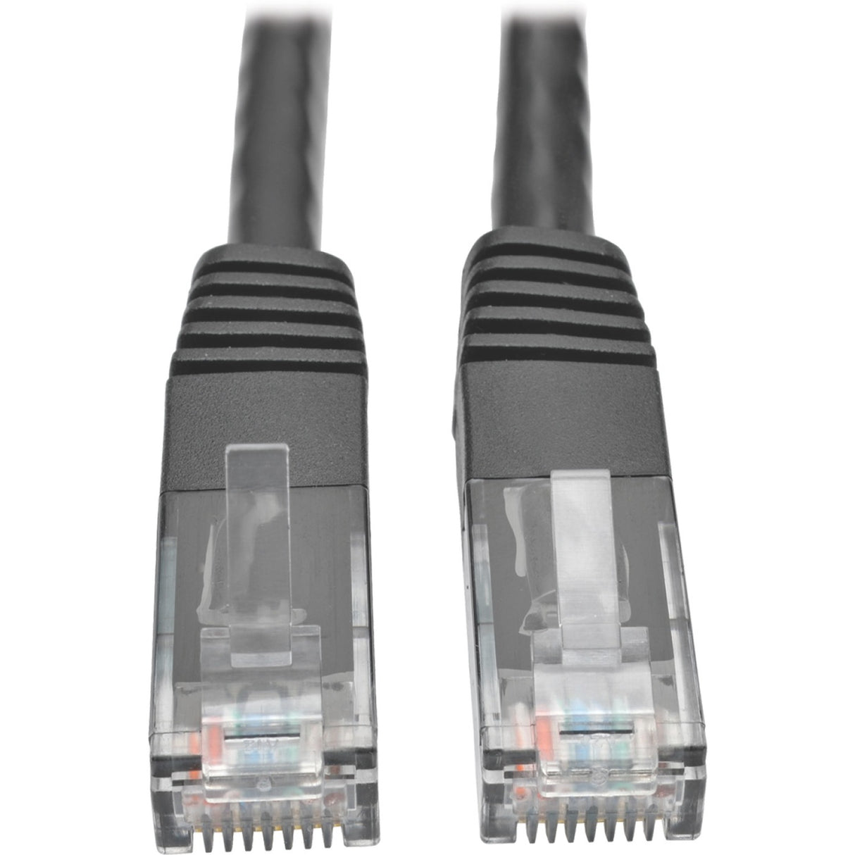 Eaton Tripp Lite Series Cat6 Gigabit Molded (UTP) Ethernet Cable (RJ45 M/M), PoE, Black, 14 ft. (4.27 m) — N200-014-BK