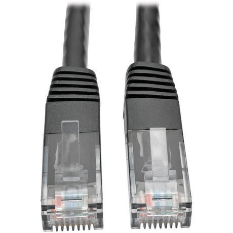 Eaton Tripp Lite Series Cat6 Gigabit Molded (UTP) Ethernet Cable (RJ45 M/M), PoE, Black, 3 ft. (0.91 m) — N200-003-BK
