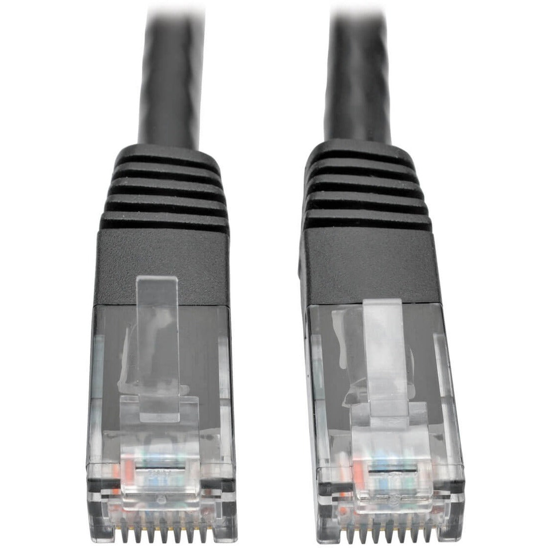 Eaton Tripp Lite Series Cat6 Gigabit Molded (UTP) Ethernet Cable (RJ45 M/M), PoE, Black, 6 ft. (1.83 m) — N200-006-BK