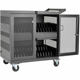 Tripp Lite by Eaton Multi-Device Charging Cart, 32 USB Ports, iPad and Android Tablets, Wall-Mount Option, Black — CSC32USB