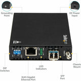 StarTech.com Gigabit Ethernet Copper-to-Fiber Media Converter - SM LC - 10 km - Ethernet Media Converter - GbE Converter — ET91000SM10