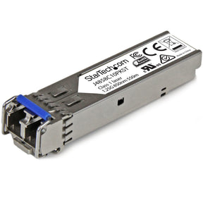 StarTech.com 10 pack HPE J4859C Compatible SFP Module 1000BASE-LX - 1GbE Gigabit Ethernet Single Mode/Multi Mode Fiber Transceiver - 10km — J4859C10PKST
