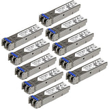 StarTech.com 10 pack HPE J4859C Compatible SFP Module 1000BASE-LX - 1GbE Gigabit Ethernet Single Mode/Multi Mode Fiber Transceiver - 10km — J4859C10PKST