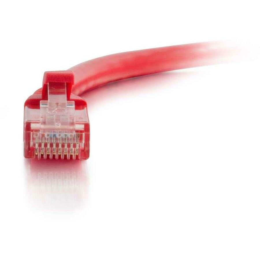 C2G 5ft Cat6 Ethernet Cable - Snagless Unshielded (UTP) - Red — 31345